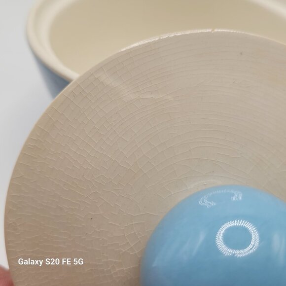 Vintage T.G. Green Ltd. Church Gresley England Polo Sugar Bowl with Lid - Picture 4 of 15